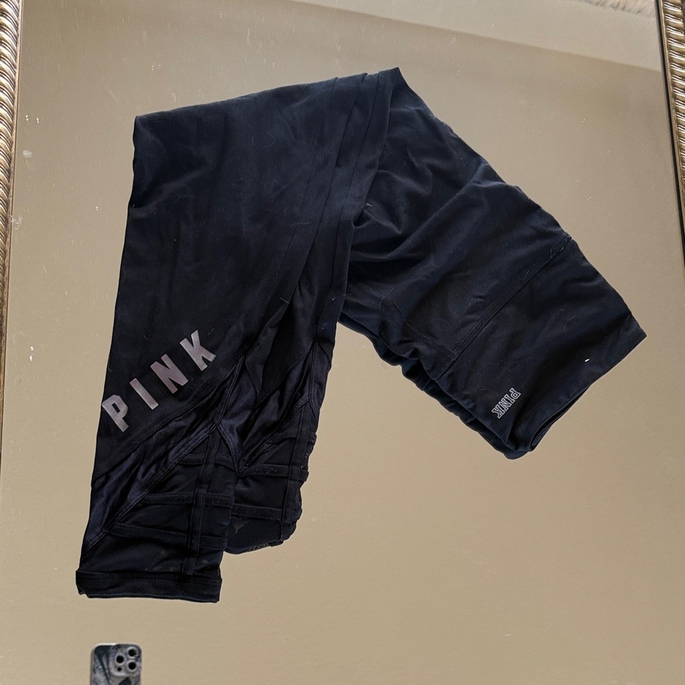 PINK Victoria's Secret Black Leggings